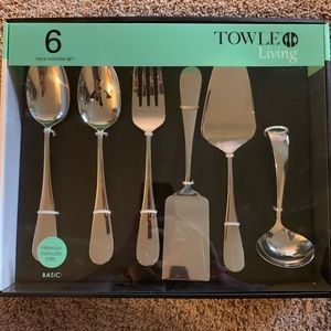 Towle Living 6 piece hostess serving set